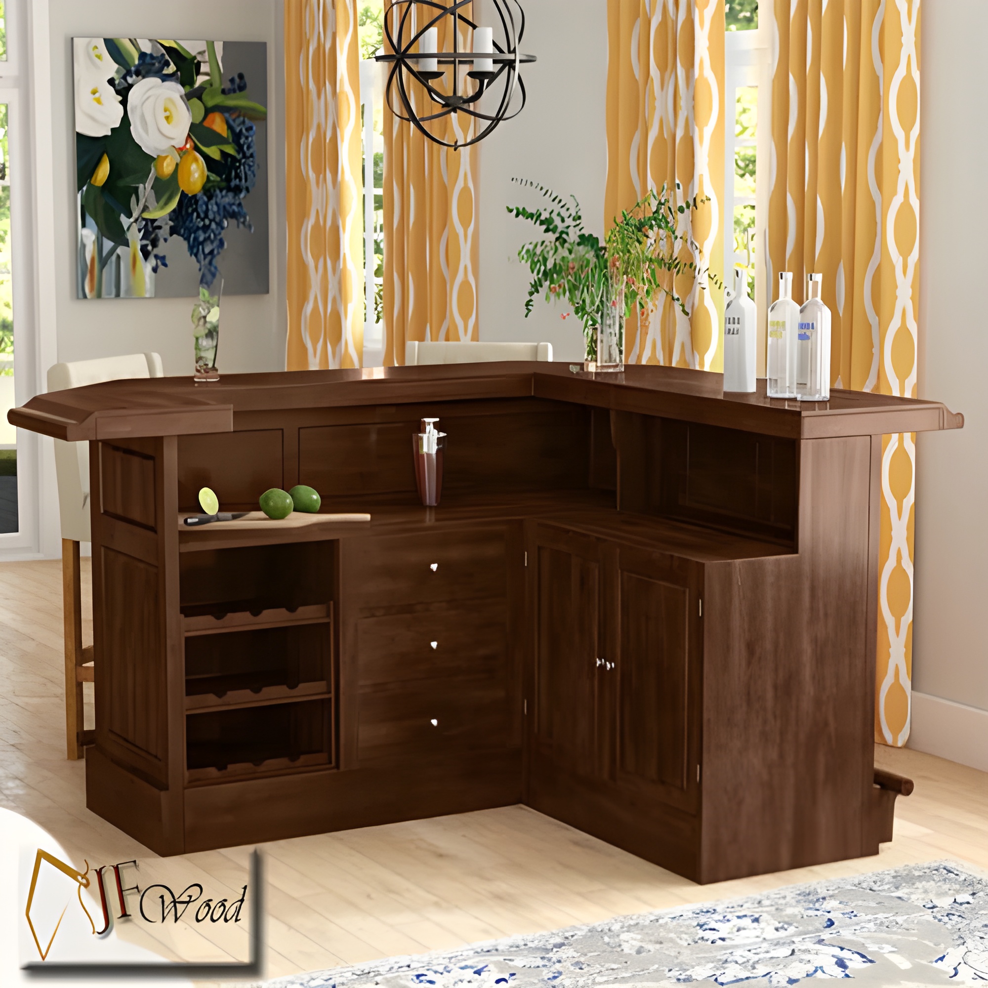 Astoya Bar Cabinet